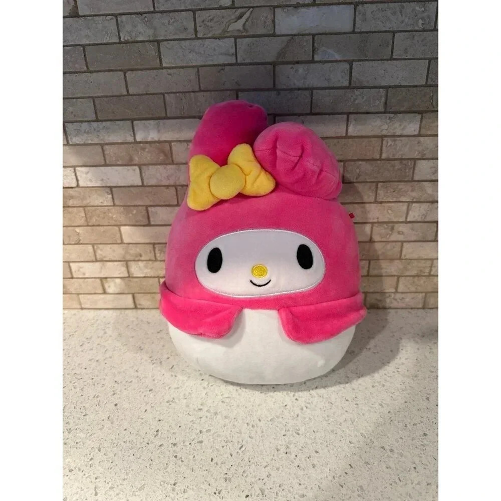 Squishmallow Sanrio My Melody Pink 10” Plush Toy Kellytoy RARE